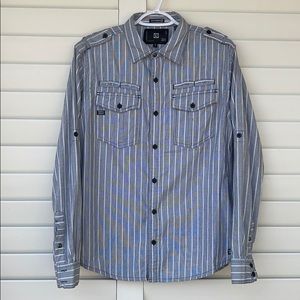 Ocean Current Long Sleeve Button Down Sz Small